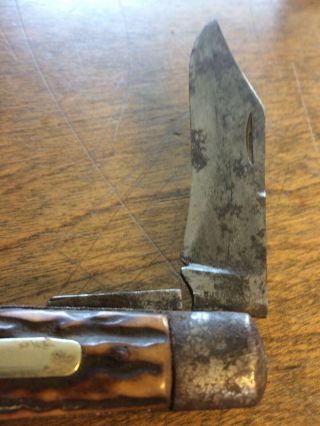 Antique / VTG Corsan Denton Burdekin & Co.  Sheffield Folding Knife 8