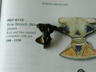 Roman Romano British Bronze Fibula Brooch Artefact Metal Detecting Detector