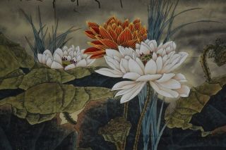 MAGNIFICENT LARGE CHINESE PAINTING SIGNED MASTER WEI DAOWU G8966 4