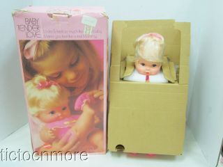 Vintage Mattel Doll " Baby Tender Love " Nrfb 14 " Never Played W Box