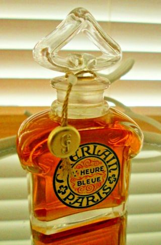 Guerlain L ' Heure Bleue Parfum 20 ml Perfume 2/3 OZ? Vintage Sensual Scent 5