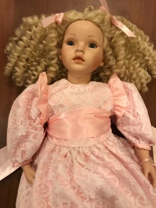 Pauline ' s Limited Edition Dolls,  “Katrina” 1 of 4,  56cm Porcelain Doll 6