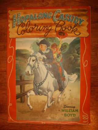 Hopalong Cassidy Coloring Book