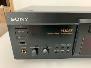 VINTAGE SONY JA30 ES HIGH - END MINIDISC PLAYER 3