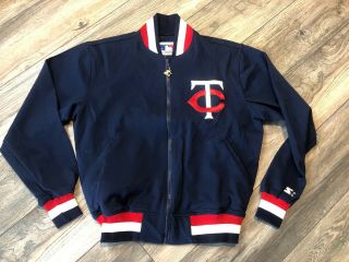Vintage 1980’s Starter Minnesota Twins Track Jacket Men’s Xl Rare