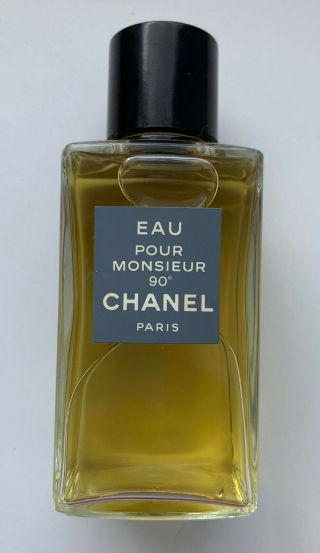 Chanel Pour Monsieur Eau De Toilette Eau 118 Ml 4 Fl Oz Rare Vintage