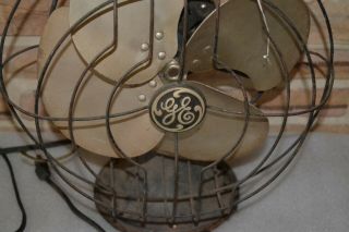 VINTAGE GE GENERAL ELECTRIC TYPE AS1 FORM OSCILLATING FAN V104801 2