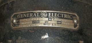 VINTAGE GE GENERAL ELECTRIC TYPE AS1 FORM OSCILLATING FAN V104801 5