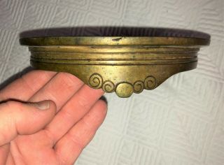 Antique CHINESE BRONZE STAND or CENSER BASE 8