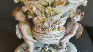 Antique 19th Century Meissen Porcelain Centerpiece 10