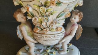 Antique 19th Century Meissen Porcelain Centerpiece