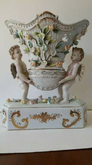 Antique 19th Century Meissen Porcelain Centerpiece 2