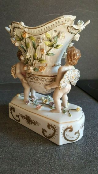 Antique 19th Century Meissen Porcelain Centerpiece 7