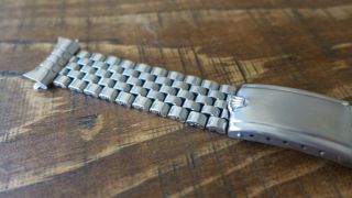 RARE VINTAGE 1950s ROLEX (JEAN CLAUDE KILLY REF.  6036) MADE IN ENGLAND BRACELET 8