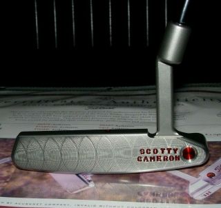 Scotty Cameron Circle T Tour Newport 2 Timeless Tiger Woods Style Putter - RARE 6