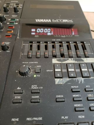 Yamaha MT8X Multitrack Cassette Tape Recorder Analog 8track Vintage Good 3