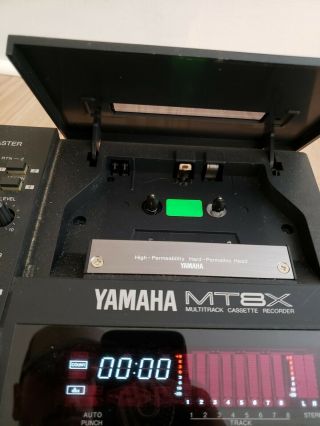 Yamaha MT8X Multitrack Cassette Tape Recorder Analog 8track Vintage Good 4