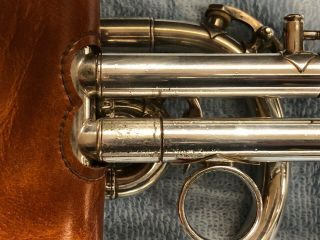 Vintage Bach Stradivarius 37 ML Cornet Horn Professional w/ Case & 7C Mouthpiece 2