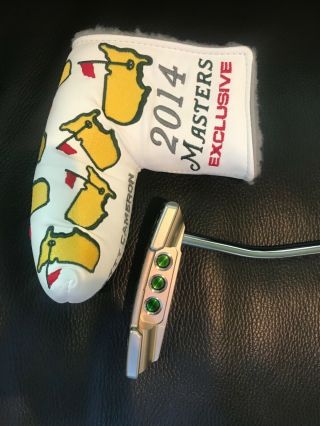 Scotty Cameron Masters Putter 2014 Brand.  Rare Limited Edition