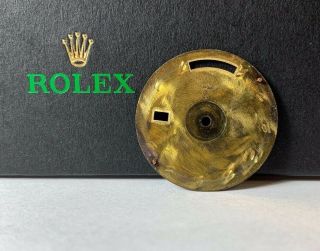 Rolex Day - Date 18k Gold President Men ' s 36mm Burl Wood Dial Ref: 18038 RARE 6