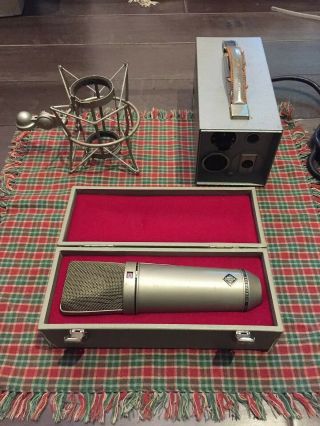 1962 Neumann M269 Microphone - Rare - Capsule - Serial 055