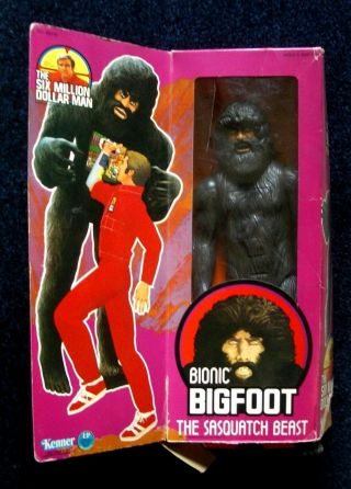 Vintage Six Million Dollar Man: Bionic Bigfoot Action Figure By Kenner 1977