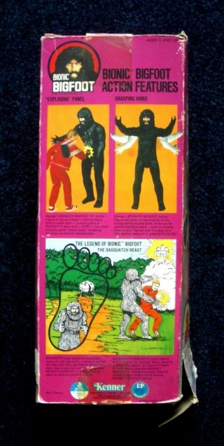 Vintage Six Million Dollar Man: BIONIC BIGFOOT Action Figure by Kenner 1977 4