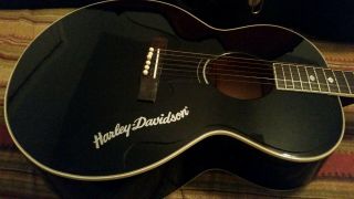 Gibson Harley Davidson Rare Acoustic Guitar 100th Anniversary - Never Played