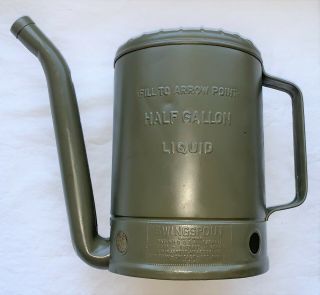 Wwii Us Army Willys Mb Ford Or Gpw Jeep 1/2 Gallon Swingspout Oil Can