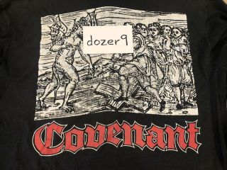 Morbid Angel Covenant 1993 Vintage Tour Long Sleeve Shirt XL 7