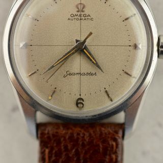 C.  1956 Vintage Omega Automatic Seamaster watch cal.  Ω 500 ref.  2869 - 2 SC in steel 4