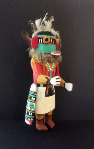 Vintage Hopi Hotsani Kachina Doll by Victor Charlie 2