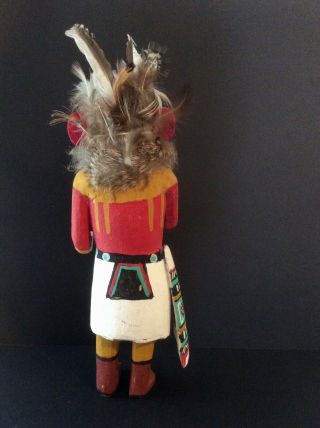 Vintage Hopi Hotsani Kachina Doll by Victor Charlie 3