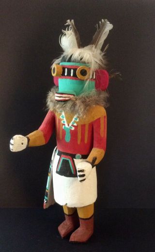 Vintage Hopi Hotsani Kachina Doll by Victor Charlie 4