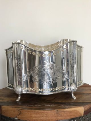 Andrea By Sadek Decorative Container (made In India) Not Real Silver.