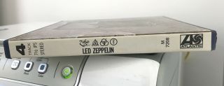 Vintage Atlantic Ampex Led Zeppelin IV Reel to Reel Tape M7208 7.  5 IPS 4