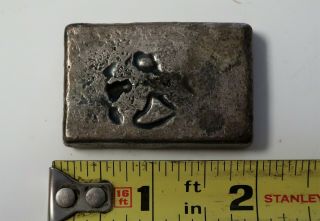 VERY RARE Arizona Assay Silver Ingot - Fewer Than 50 Known - 4.  24 OZS - 999 Fine 3