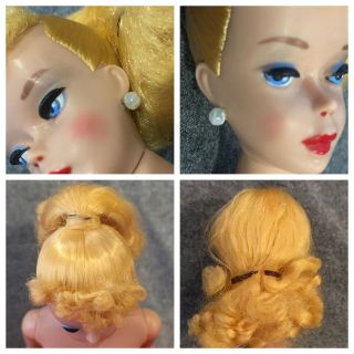 Vintage Blonde Ponytail Barbie 4 - - listing ends 5pm Monday 6
