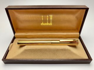 Vintage Dunhill Gold Filled Ballpoint Pen