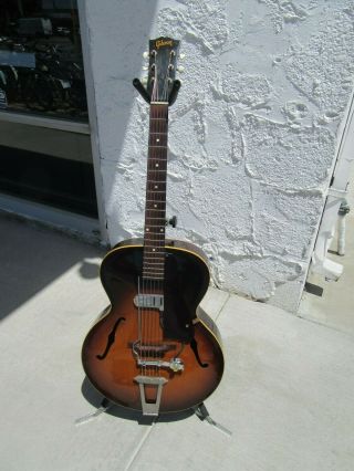 Vintage 1957 Gibson L - 48 L48 Acoustic Guitar With Dearmond Pickup