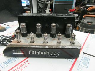 Vintage 1969 Mcintosh Mc 225 Tubed Stereo Power Amplifier