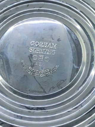 Vintage Gorham Sterling Silver Weighted Candlesticks 815/1 7
