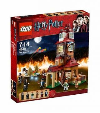Vintage Lego Harry Potter The Burrow Factory (4840)