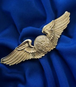 Wwii Us Army/ Air Corps Sterling Aircrew 3 " Wings 6