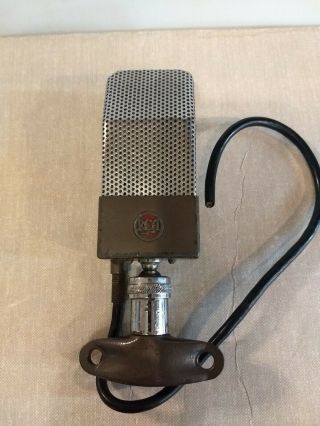 VINTAGE OLD RCA 74B ART DECO ANTIQUE RADIO RIBBON MICROPHONE 3