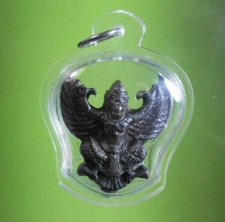 Perfect Old Amulet Garuda Lp Seng Very Rare From Siam