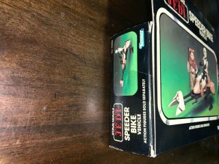 Vintage Kenner 1983 Star Wars Return Of The Jedi Speeder Bike MISB 3