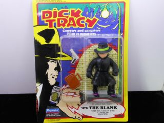 Rare Vintage 1990 Playmates Dick Tracy The Blank Canada Exclusive
