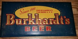 Very Rare Metal Vintage Burkhardt 