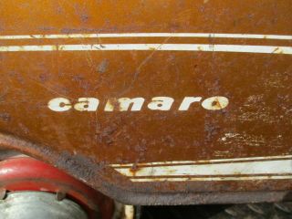 Vintage 1960 ' S MURRAY V - FRONT CAMARO PEDAL CAR,  GOOD 2